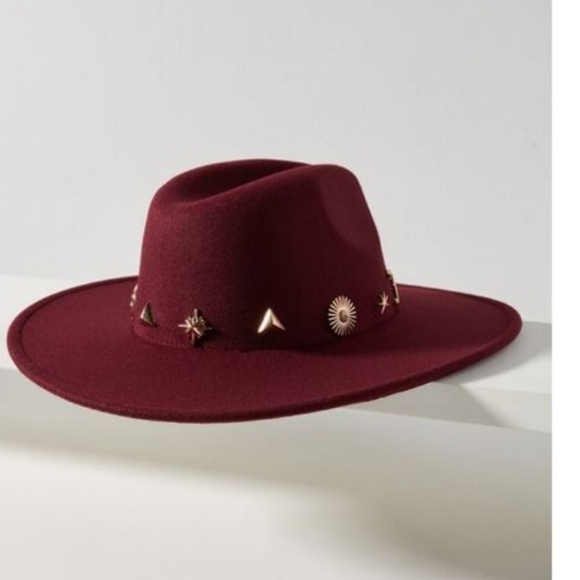 Anthropology Charm-Trimmed RancherHat